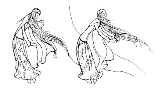 The rainbow string by Algernon de Vivier Tassin