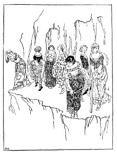 The rainbow string by Algernon de Vivier Tassin