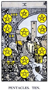 The illustrated key to the tarot : the veil of divination