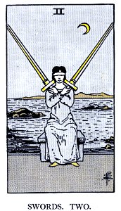The illustrated key to the tarot : the veil of divination