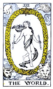 The illustrated key to the tarot : the veil of divination