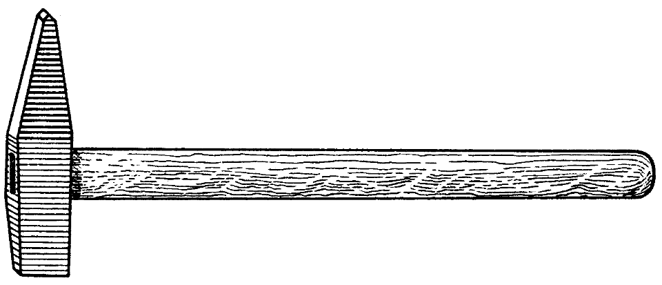 géologue-marteau