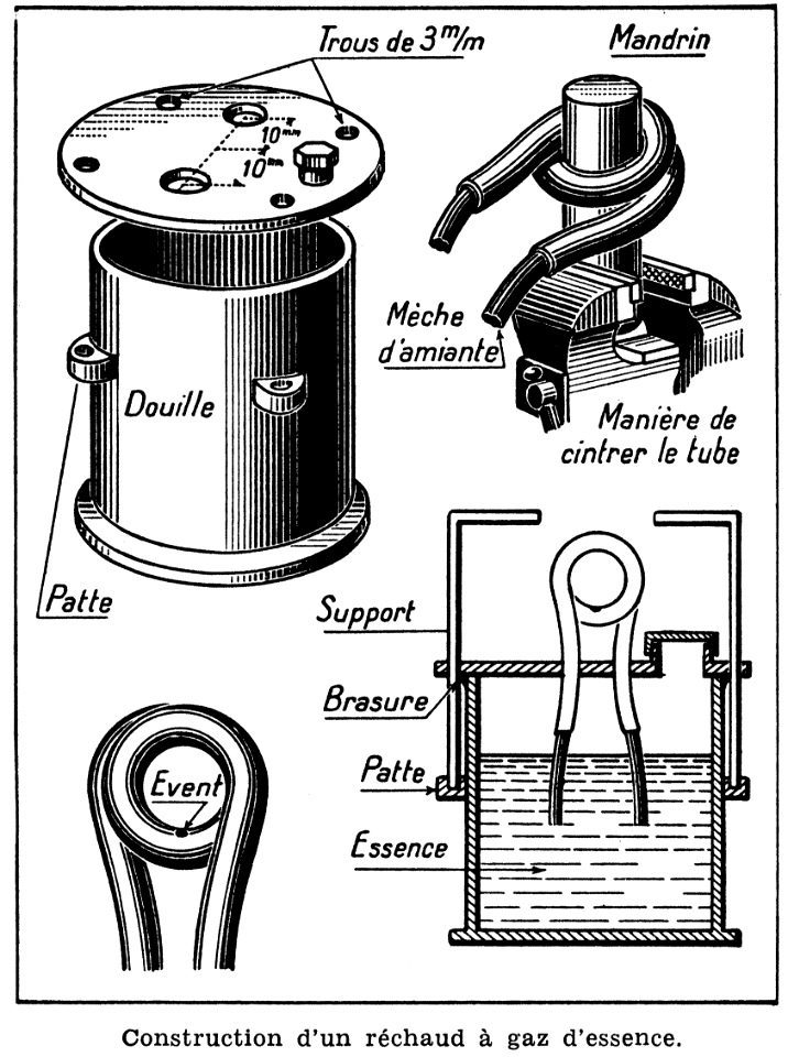réchaud à gaz