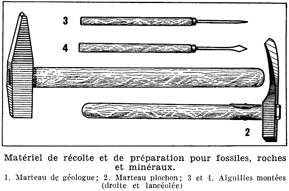 outils-géologie
