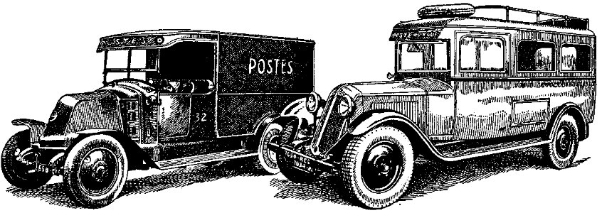 voitures postales