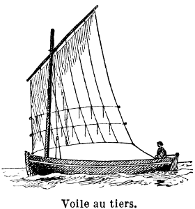 voile au tiers