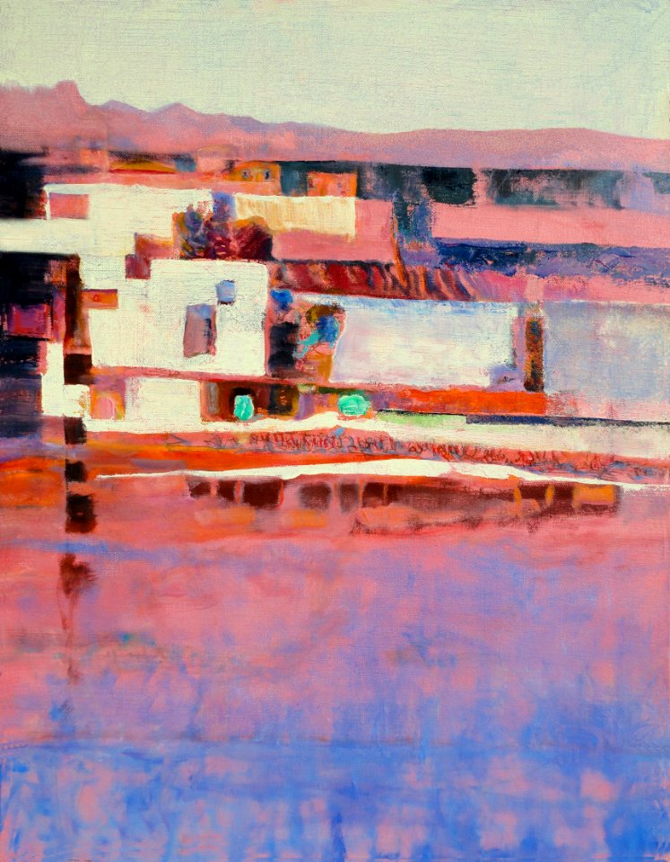 Morocco - oil painting on canvas 67x78cm 2010. Free illustration for personal and commercial use.