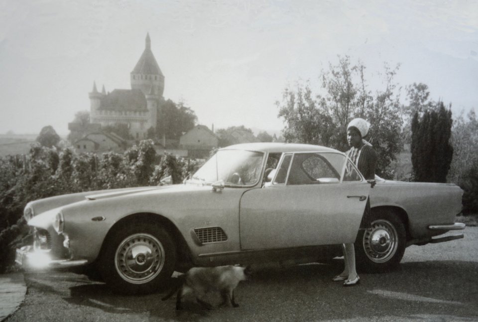 My sport's car, a Maserati in Monnaz/Morges in Switzerland…