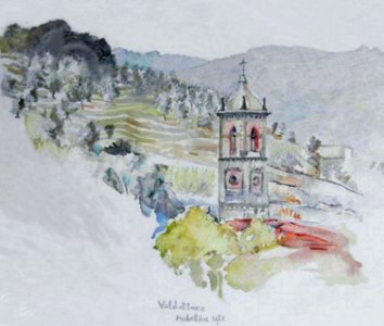 Valdottavo - watercolour 24x29cm 1981