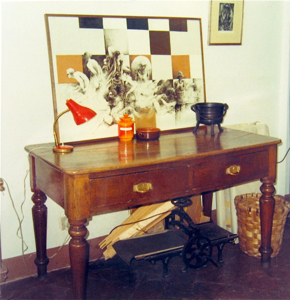 Hubertine lived and worked her art in 1968 in Via de Serra…