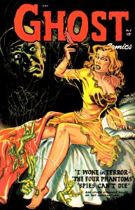 1582056086Ghost Comics 02 - 01 front cover - Maurice Whitm…. Free illustration for personal and commercial use.