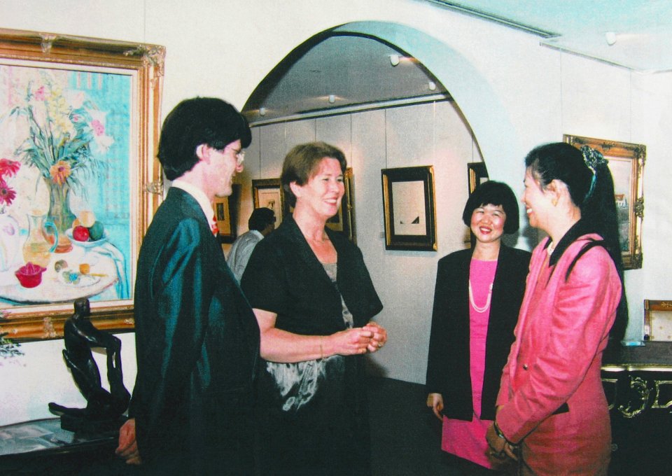 Exhibit in Nancy Roach Gallery, Tanglin Road, Singapore. 1…
