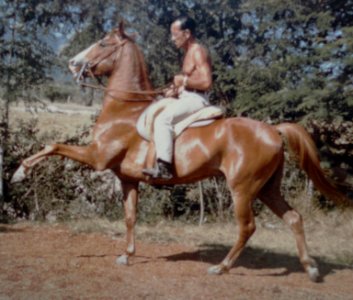 Fred Tellander, when highschool riding in Florida in 1959