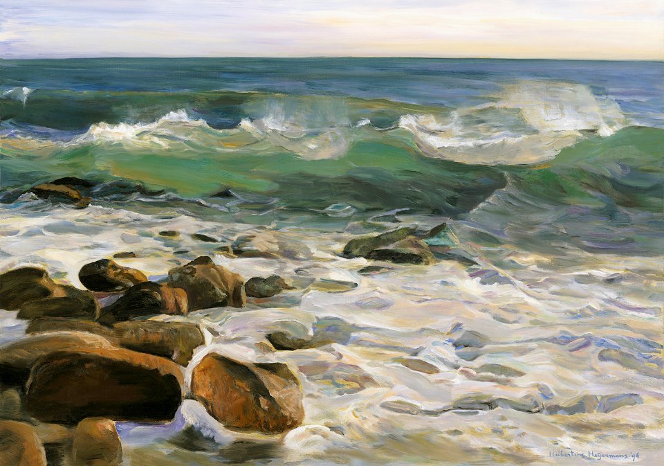 La Cala de Finestrat - oil painting on canvas 65x93cm 1996…