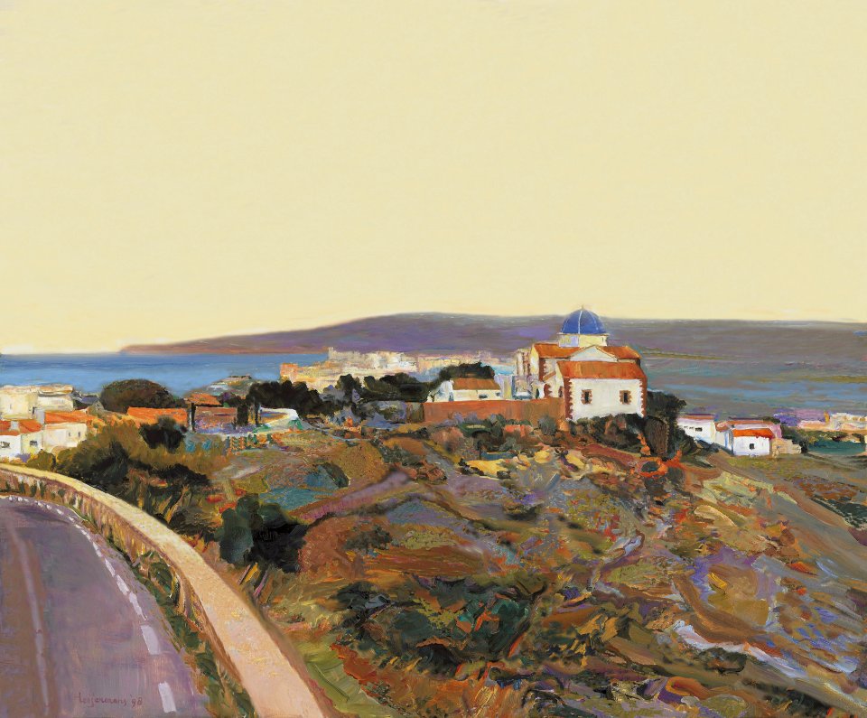 Jávea - oil painting on canvas 69x92cm 1998
