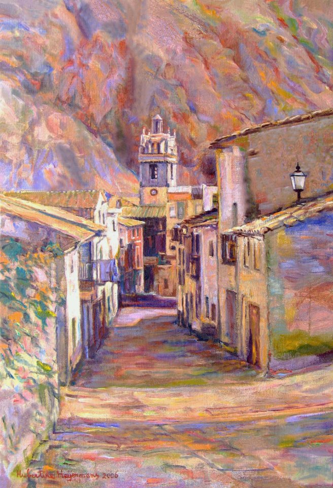 Orcheta - oil painting on canvas 44x64cm 2006