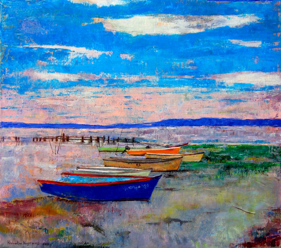 Bages - oil painting on canvas 67x76cm 2010