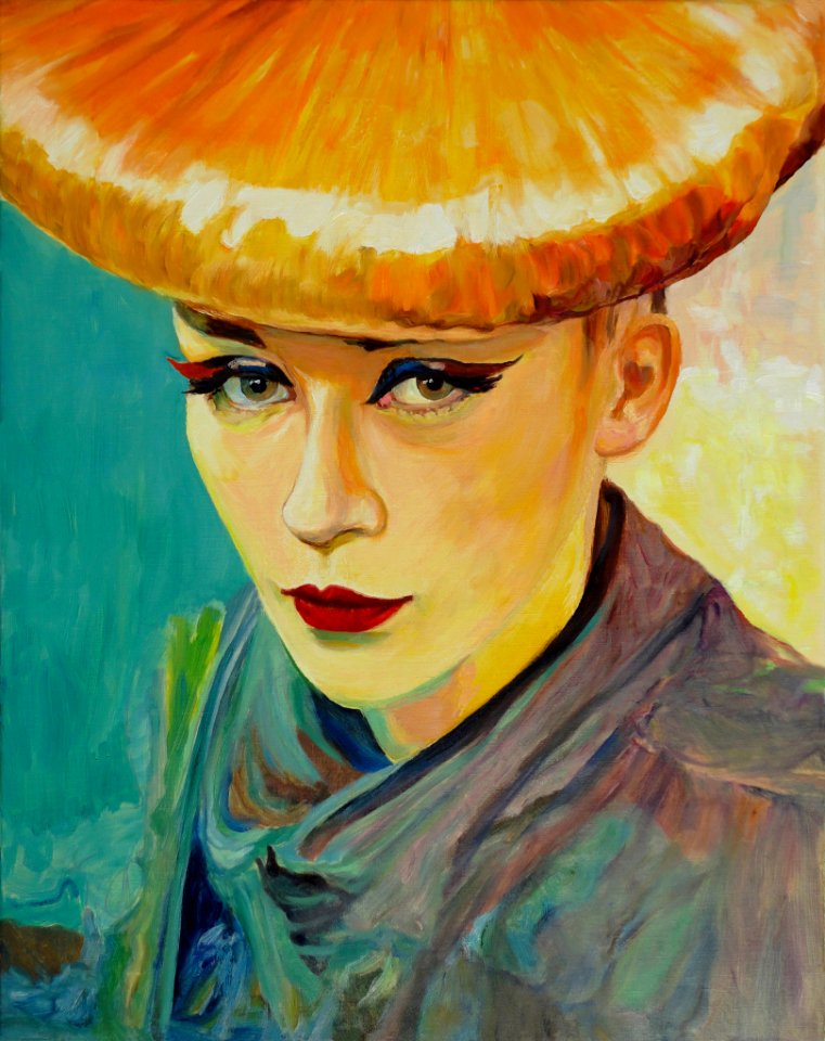 Manish Arora - oil painting on canvas 54x68cm 2012
