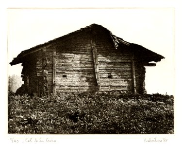 Shed on mountain pass of Col de la Croix (Pré-Alps) - phot…. Free illustration for personal and commercial use.