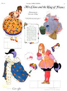 Mrs Claus and King of France