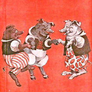 1920 11 November Cover Three Little Pigs. Free illustration for personal and commercial use.