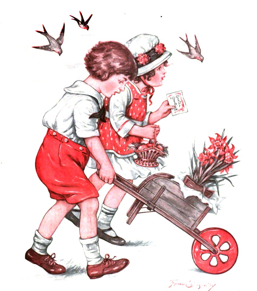 1920 04 April Cover Time to Plant