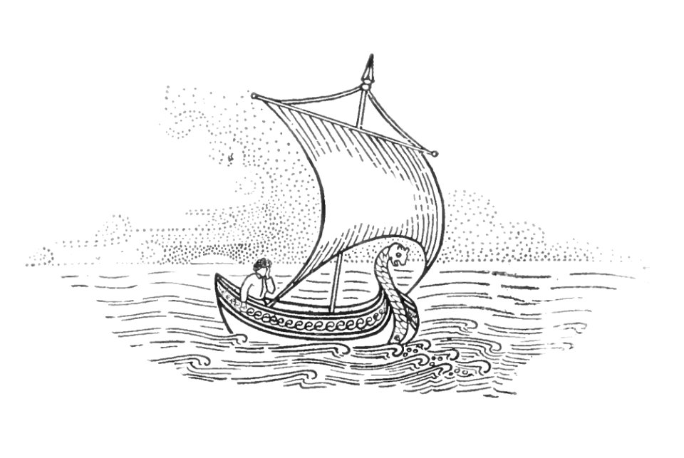 tiny sailboat