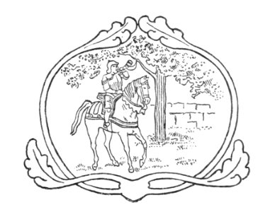 knight on horseback. Free illustration for personal and commercial use.