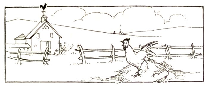 chicken on farm. Free illustration for personal and commercial use.