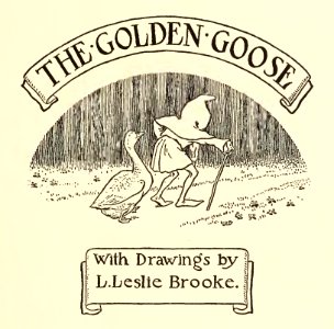 The Golden Goose 01. Free illustration for personal and commercial use.