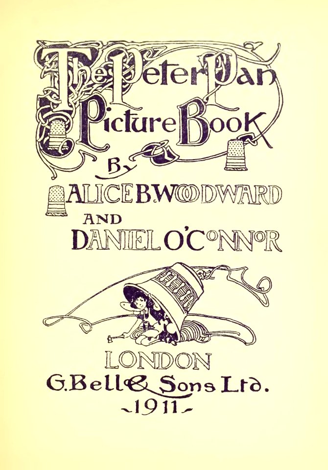 Peter Pan Picture Book 01