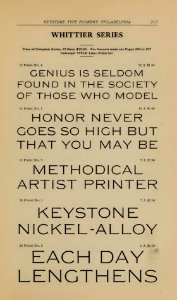 Keystone 51 Whittier Series