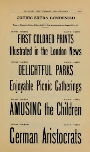Keystone 41 Gothic Extra Condensed