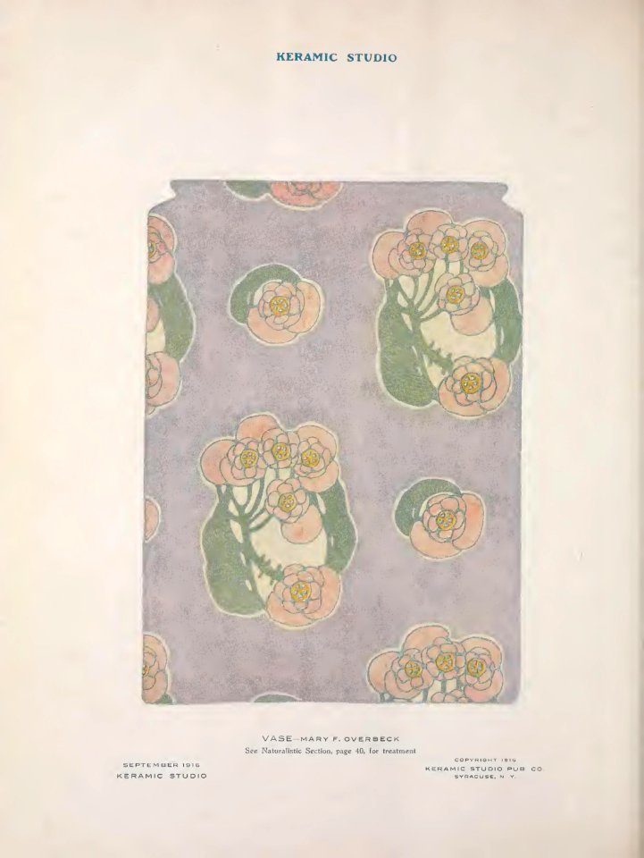 1916 Vase Keramic Studio