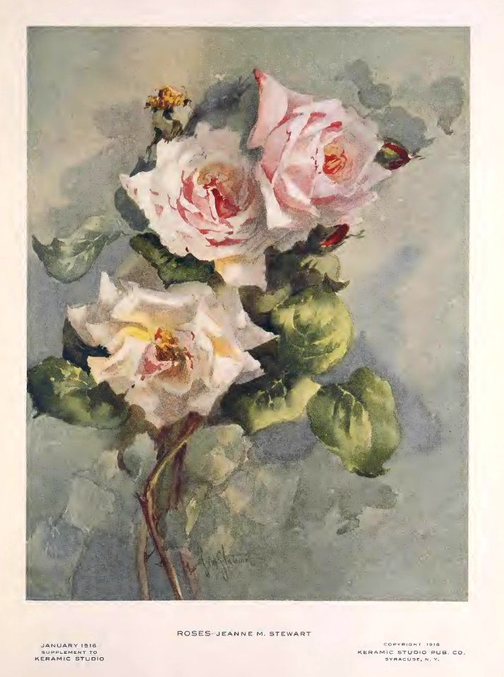 1916 Roses Keramic Studio