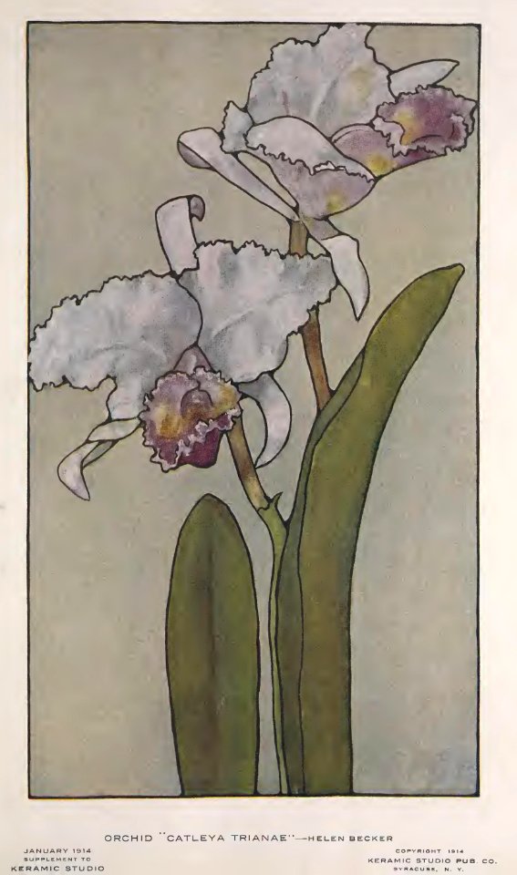 1914 Orchid Keramic Studio