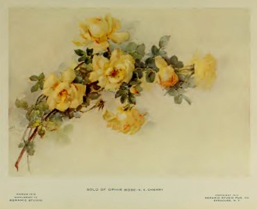 1912 Gold Rose Keramic Studio