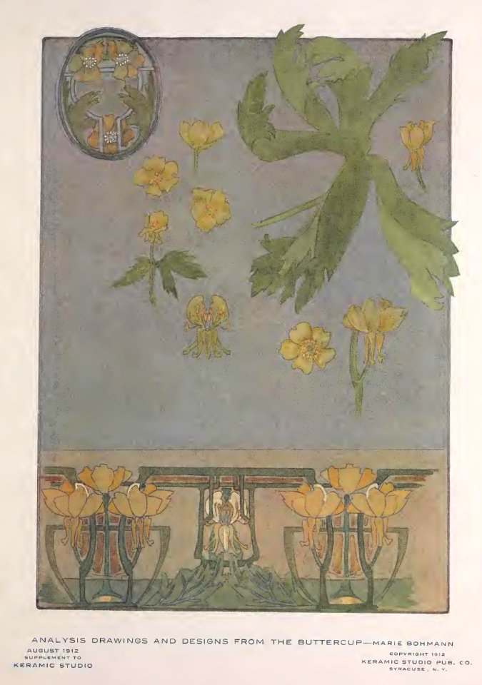 1912 Buttercup Keramic Studio