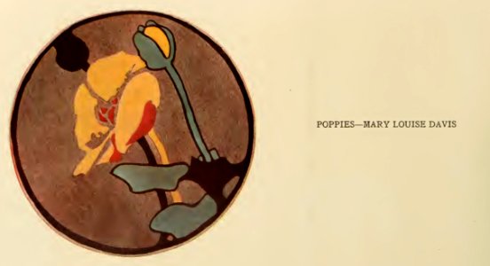 1908 Poppies(1) Keramic Studio