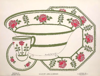 1903 Salad Set Keramic Studio
