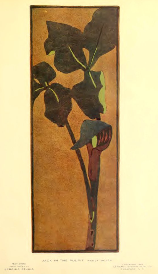 1908 Jack in the Pulpit Keramic Studio
