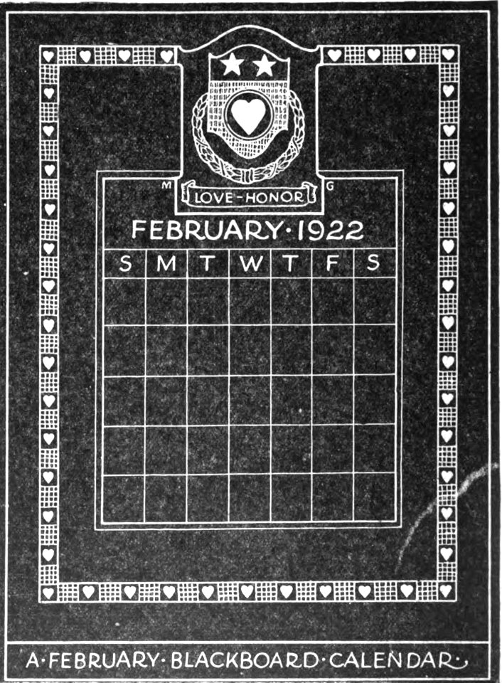 Blackboard Calendar 02 B