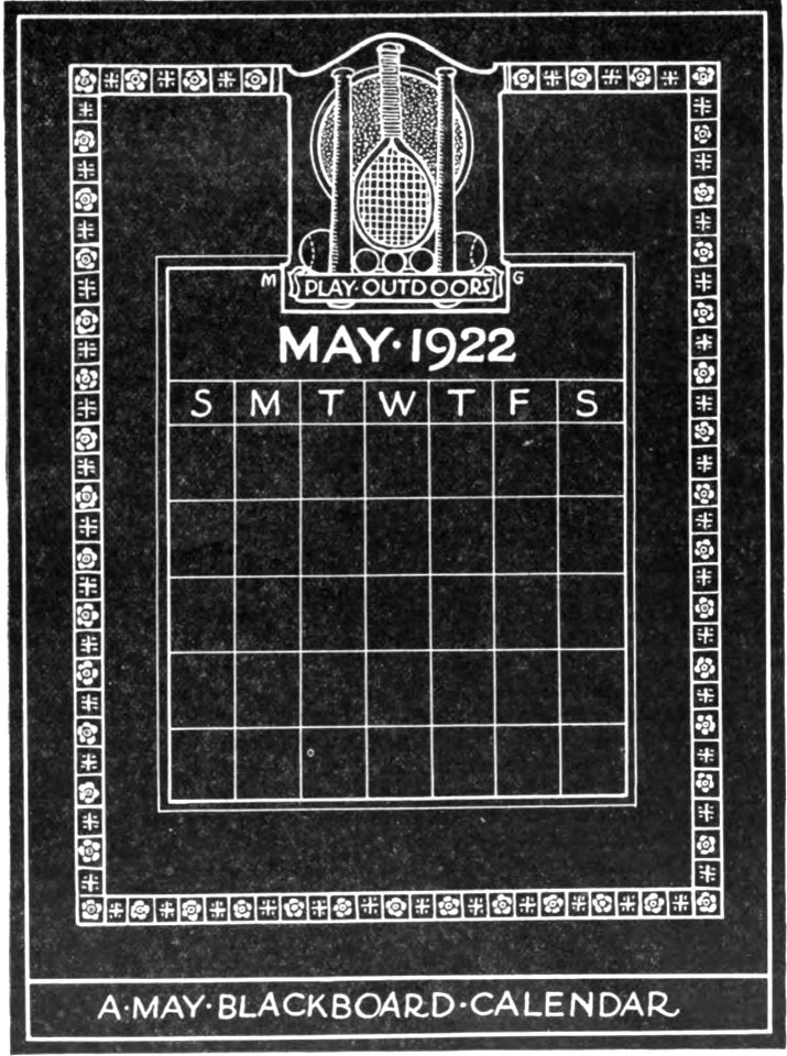 Blackboard Calendar 05 C
