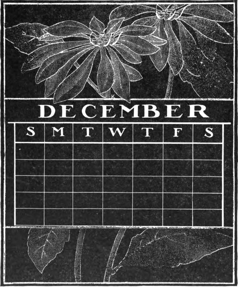 Blackboard Calendar 12 E