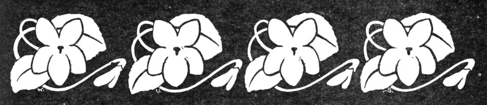 Chalkboard Flowers Border. Free illustration for personal and commercial use.