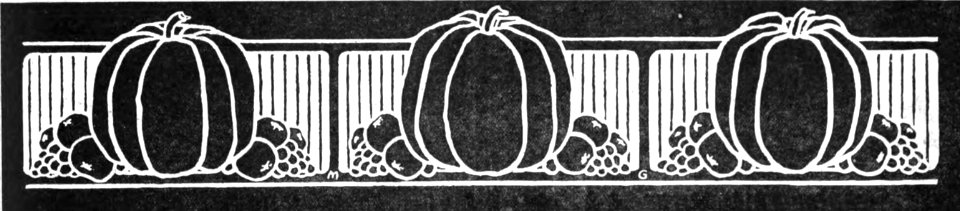 Chalkboard Pumpkin Border. Free illustration for personal and commercial use.