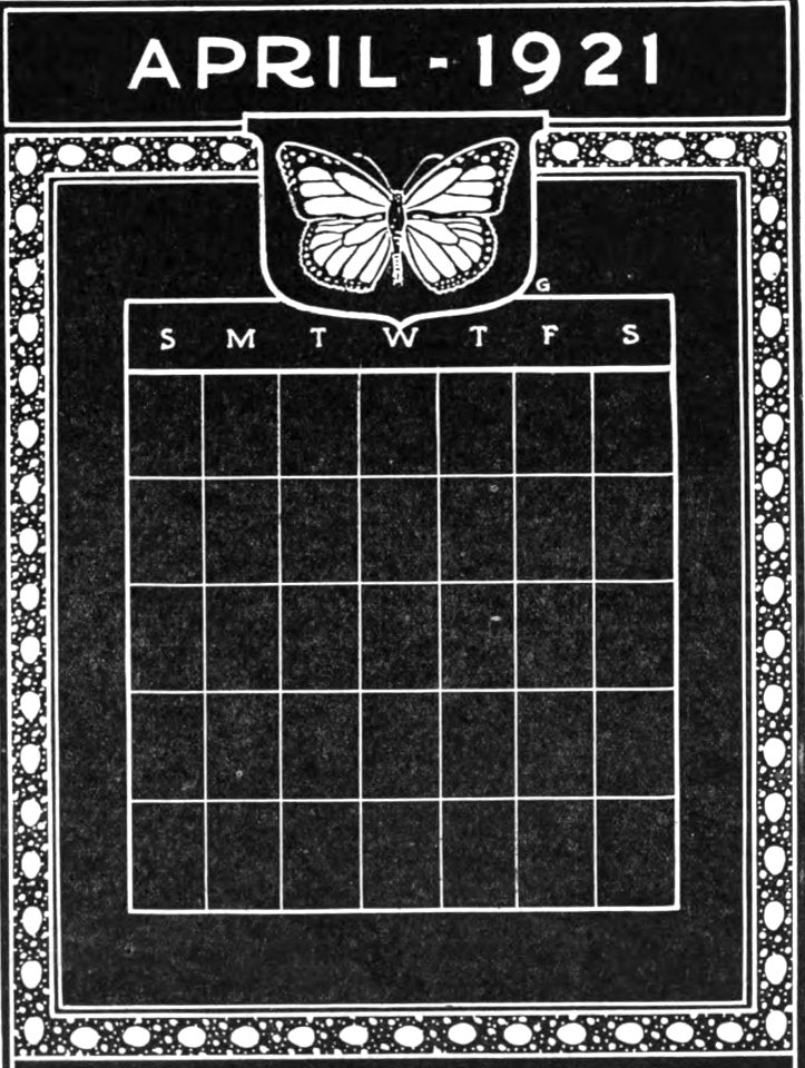 Blackboard Calendar A 04