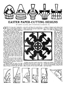 Easter Papercutting