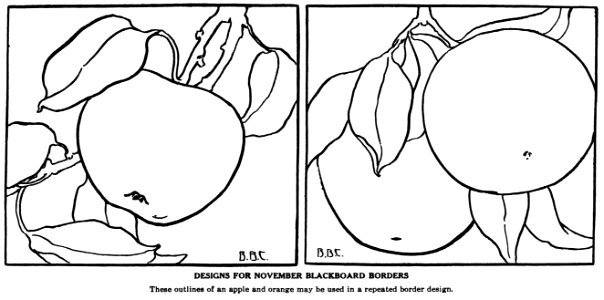 Fruit Border Design