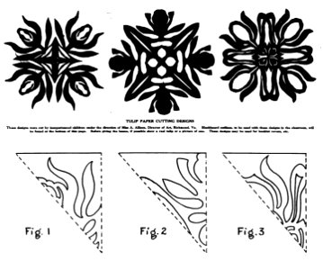 Tulip Paper Cutting Designs